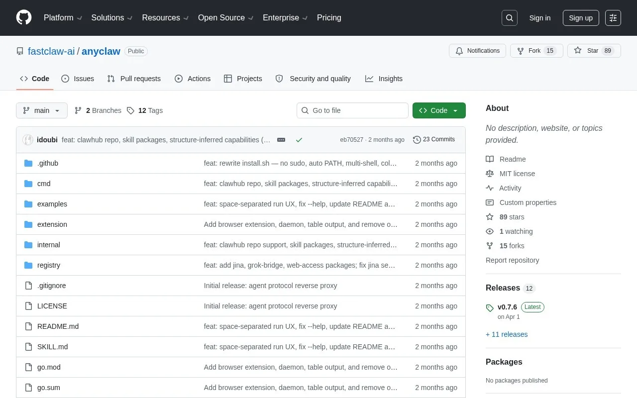 AnyClaw.Tools:OpenClaw 生态中的 AI Agent 工具与技能聚合平台
